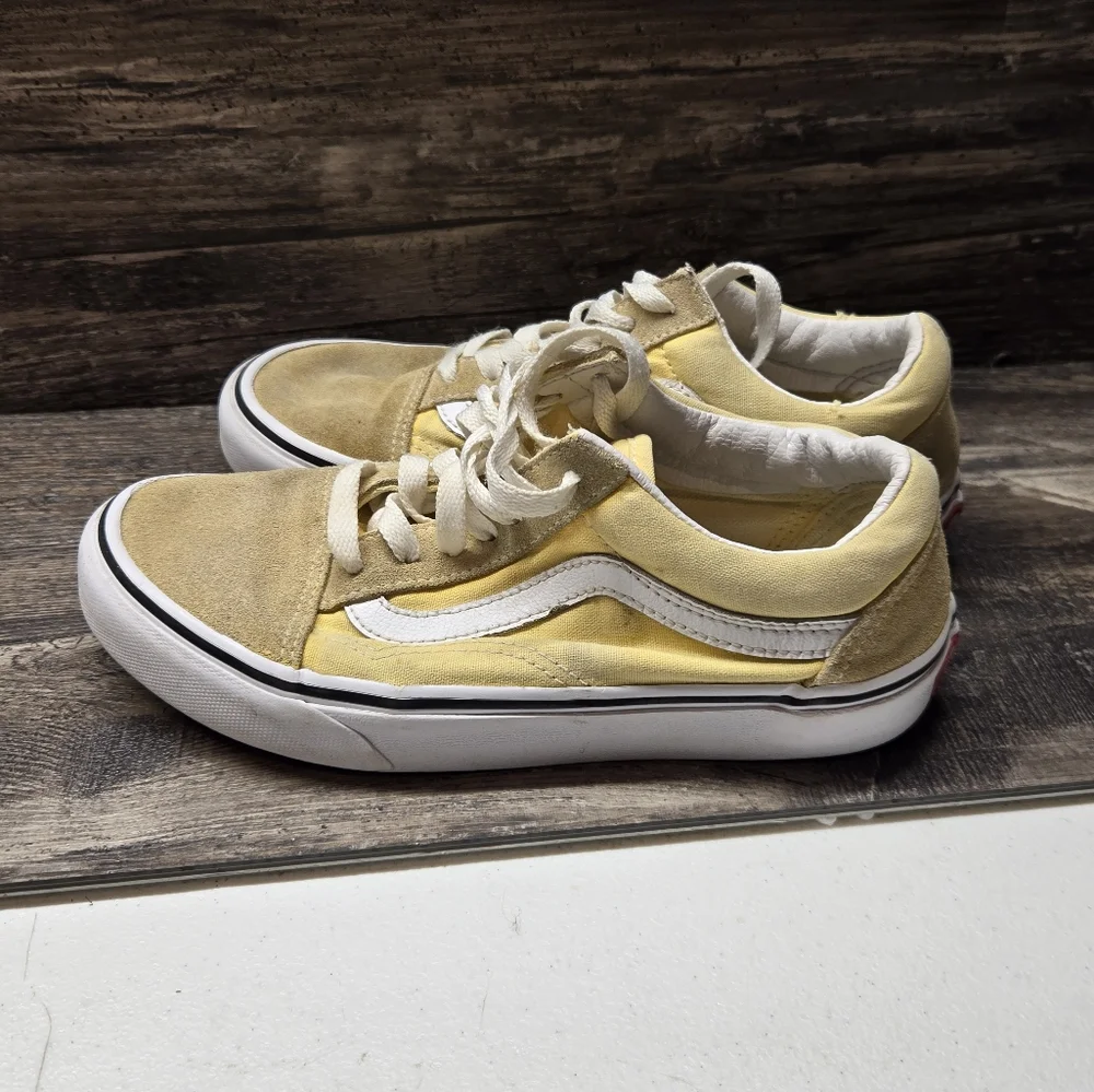 VANS Off The‎ Wall Old Skool Skateboard Shoes 751505 Men's 4 Women's 6.5 Yellow